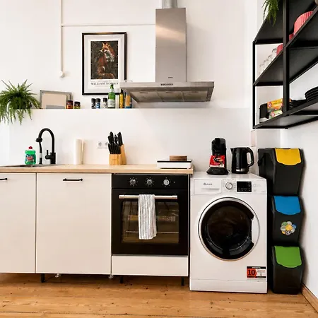 Larooms Rs51 - Altbaucharm Mit Hochbett شقة *